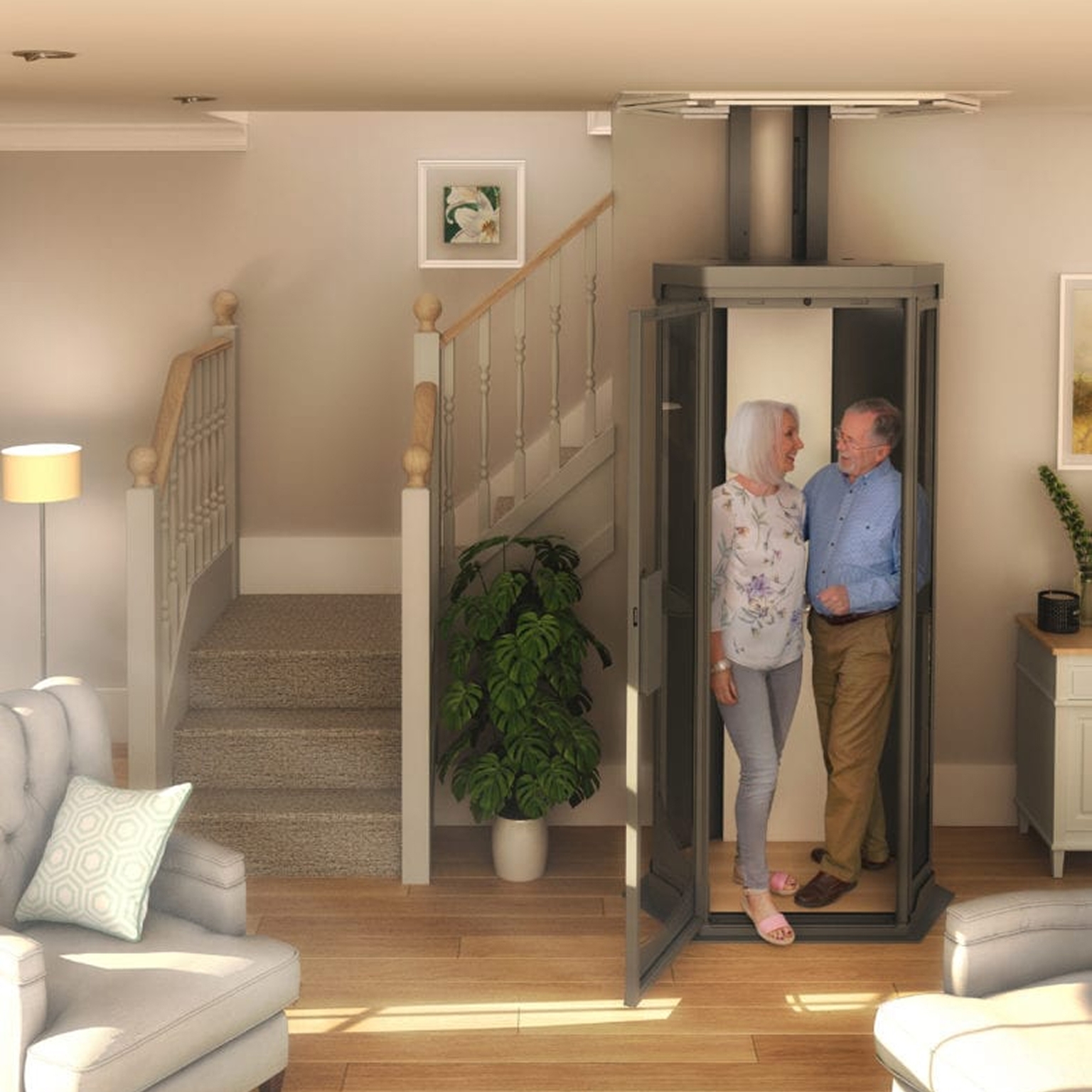 images for Through Floor Lift