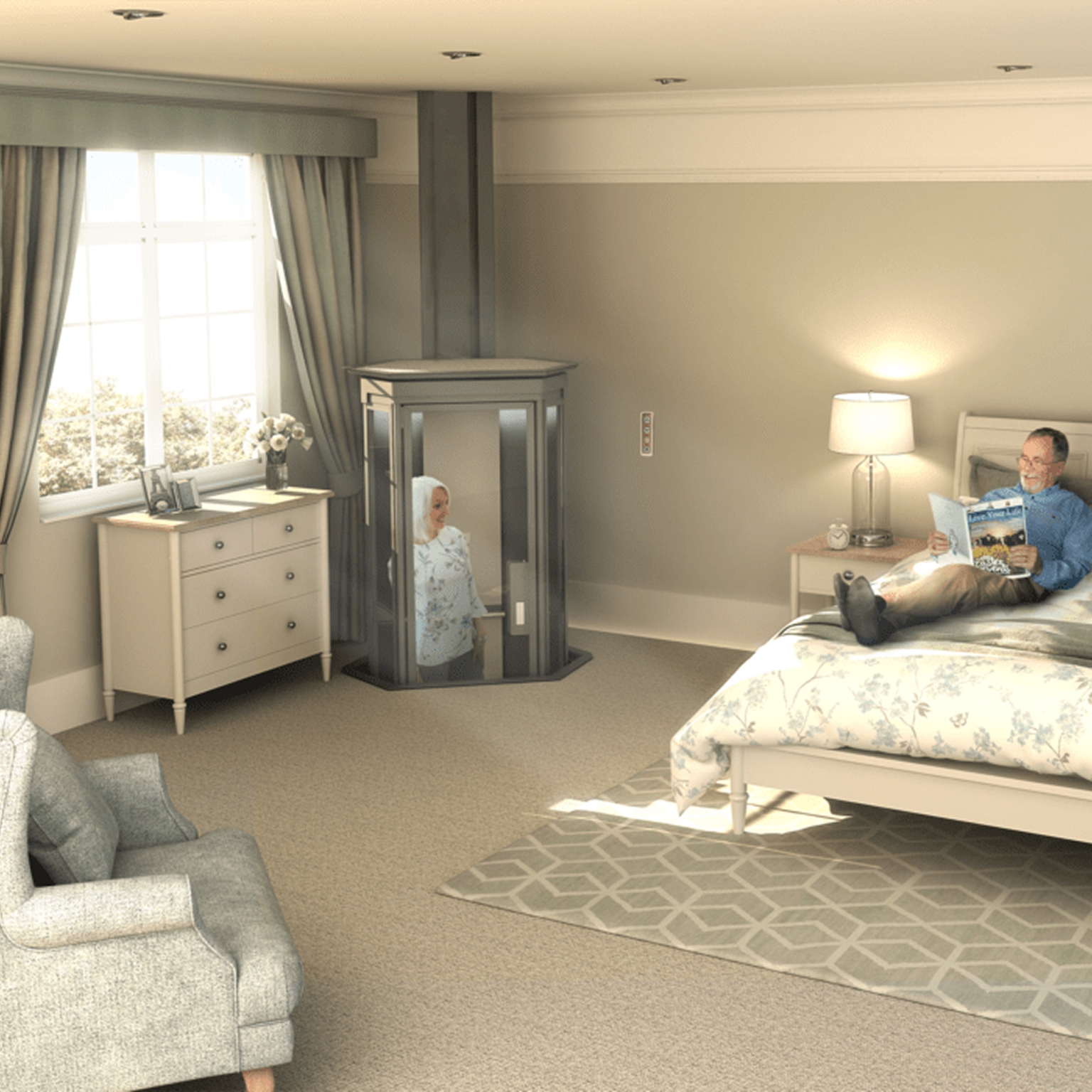 images for Through Floor Lift